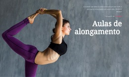 Aulas De Alongamento - Crie Lindos Modelos