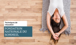 Exercice De Relaxation - HTML Site Builder