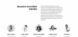 Diseño Web Gratuito Para Reunión De Equipo Exitosa