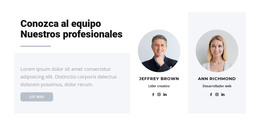 Dos Fundadores: Sitio Web Adaptable