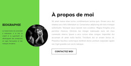 Modèle CSS Pour Informations Sur L'Employé