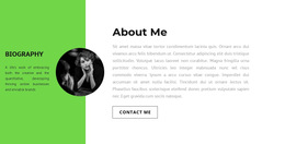 Employee Information - Professional HTML5 Template