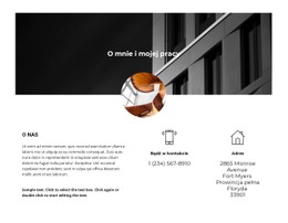 Szablon Strony Docelowej Kontakt I Informacje