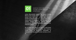 Kreativstes Design Für Der Erste Teil Im Hintergrund