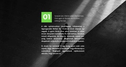 Reszponzív Websablon A Következőhöz: Az Első Rész A Háttérben