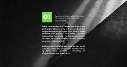 Den Första Delen I Bakgrunden - Gratis Css-Tema