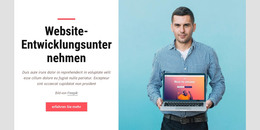 Kostenloser Download Für Website-Entwicklungsfirma HTML-Vorlage