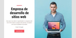 Empresa De Desarrollo De Sitios Web - Plantilla Profesional De Una Página