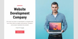 Website Development Company - Customizable Professional Html Code