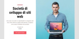 Società Di Sviluppo Di Siti Web Modello CSS