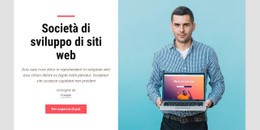 Modello HTML5 Premium Per Società Di Sviluppo Di Siti Web