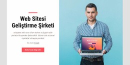 Web Sitesi Geliştirme Şirketi - Herhangi Bir Cihaz Için Bir Sayfa Şablonu