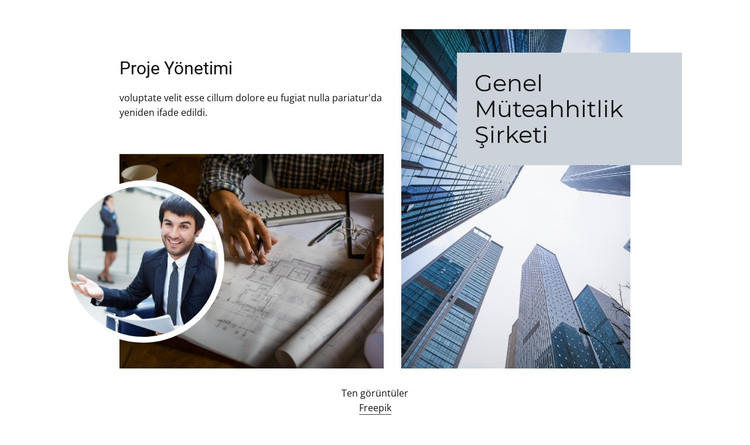 önde gelen mühendislik WordPress Teması