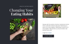 Free CSS For Healthy Eating Habits