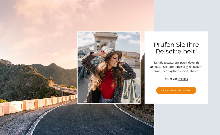 Deine Reisefreiheit WordPress-Theme