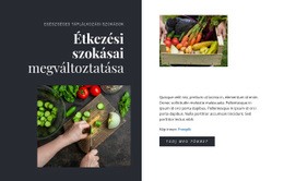 Egészséges Táplálkozási Szokások - Websablon