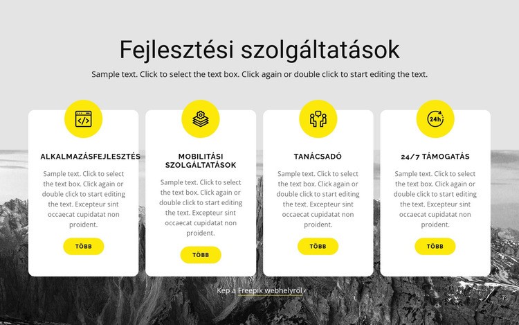 A Studio egy globális tanácsadó cég Weboldal sablon