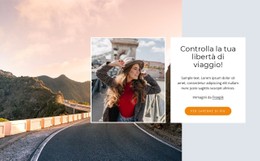 La Tua Libertà Di Viaggio Modello HTML5