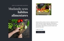 Hábitos Alimentares Saudáveis - Construtor De Sites Simples