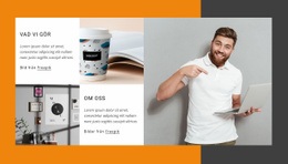 Ledare Inom Digitala Upplevelser Gratis CSS-Mall