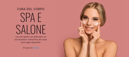 Generatore Di Mockup Di Siti Web Per SPA E Salone