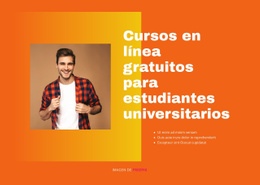 Plantilla HTML5 Multipropósito Para Aprenda Habilidades Para Trabajar