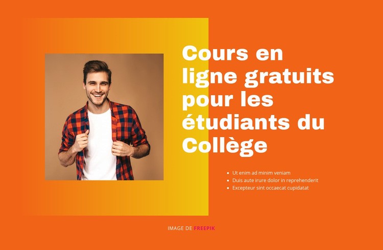 Acquérir des compétences prêtes à l'emploi Modèle