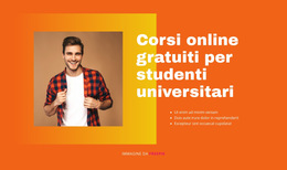 Impara Abilità Pronte Per Il Lavoro - Modello Per La Creazione Di Siti Web