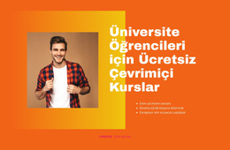 İşe Hazır Becerileri Öğrenin - Web Sitesi Oluşturucu Şablonu