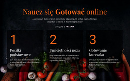 Gotowanie Kursów Online - Nowoczesny Motyw WordPress