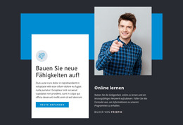 Bauen Sie Neue Fähigkeiten Auf - Kostenlose Website-Vorlage