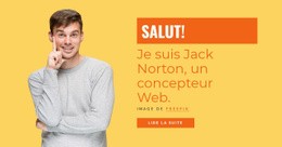 Je Suis Jack Norton, Un Concepteur Web. - Superbe Créateur De Site Web