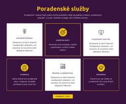 Globální Poradenské Služby – Šablona HTML5