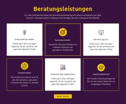 Globale Beratungsleistungen – Professionelle HTML5-Vorlage