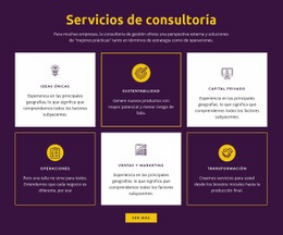 Servicios De Consultoría Global - Diseño De Sitio Web Sencillo