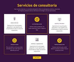 Servicios De Consultoría Global - Plantilla HTML5