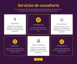 Servicios De Consultoría Global Plantillas Html5 Responsivas Gratuitas