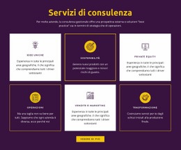 Servizi Di Consulenza Globale - Modello HTML5 Professionale