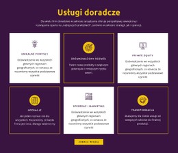 HTML5 Responsywny Dla Globalne Usługi Doradcze