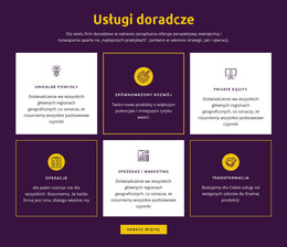 Globalne Usługi Doradcze – Szablon HTML5