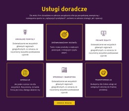 Globalne Usługi Doradcze - Profesjonalny Szablon HTML5