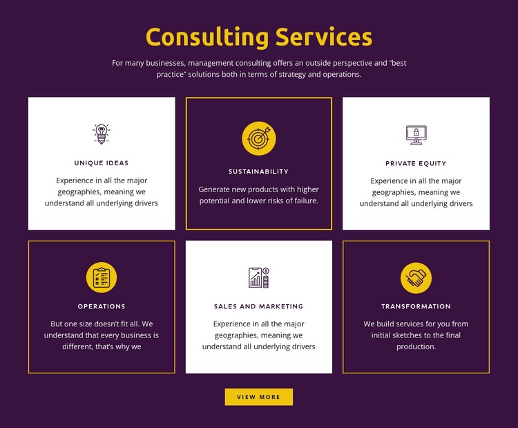 Global consulting services Static Site Generator