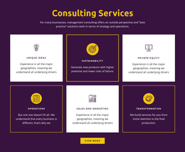 Global Consulting Services - Homepage Design