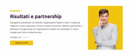 Risultati E Partnership - Website Creator HTML