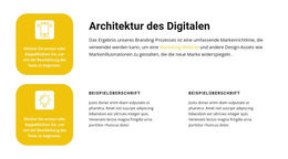 Digitales Geschäft – Einfache Website-Vorlage