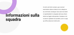 Testo Della Squadra: Generatore Di Siti Web Facile Da Usare