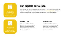 Digitale Zaken - Websitemodel Met Slepen En Neerzetten