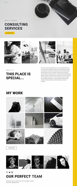 Business & Law Squarespace Templates