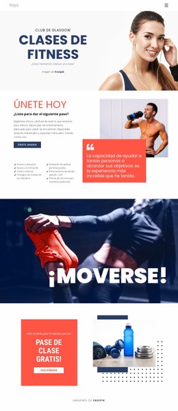 El Mejor Diseño De Sitio Web Para Gimnasio