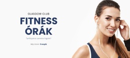 Csoportos Fitnesz Órák - Webhelysablon Ingyenes Letöltése